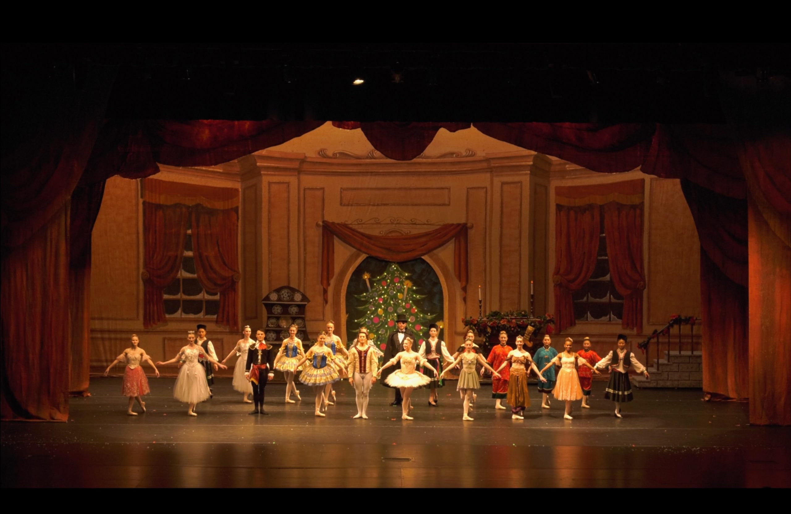 North Central Ballet’s Nutcracker cast taking their final bow