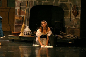 Cinderella ballet scene by North Central Ballet