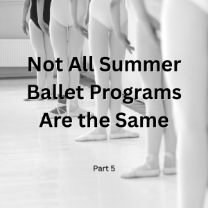 summer ballet training Keller TX program